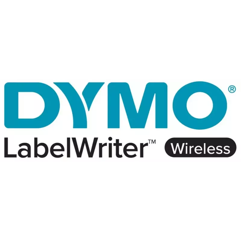 Bezprzewodowa drukarka etykiet DYMO LabelWriter | Drukarka etykiet Wi-Fi/sieciowa | Czarna