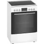 Kuchenka Bosch Serie 4 HKR39C220 wolnostojąca Elektryczna Płyta ceramiczna Biały