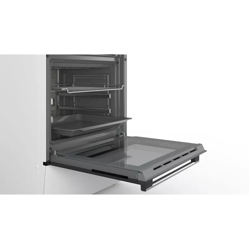 Kuchenka Bosch Serie 4 HKR39C220 wolnostojąca Elektryczna Płyta ceramiczna Biały