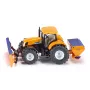 Siku Traktor z pługiem śnieżnym i rozsiewaczem soli, Model traktora, Gotowy do zabawy, 1:50, Metal, Plastik, 3 lat(a), Czarny, Niebieski, Pomarańczowy