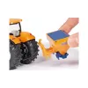 Siku Traktor z pługiem śnieżnym i rozsiewaczem soli, Model traktora, Gotowy do zabawy, 1:50, Metal, Plastik, 3 lat(a), Czarny, Niebieski, Pomarańczowy