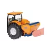 Siku Traktor z pługiem śnieżnym i rozsiewaczem soli, Model traktora, Gotowy do zabawy, 1:50, Metal, Plastik, 3 lat(a), Czarny, Niebieski, Pomarańczowy