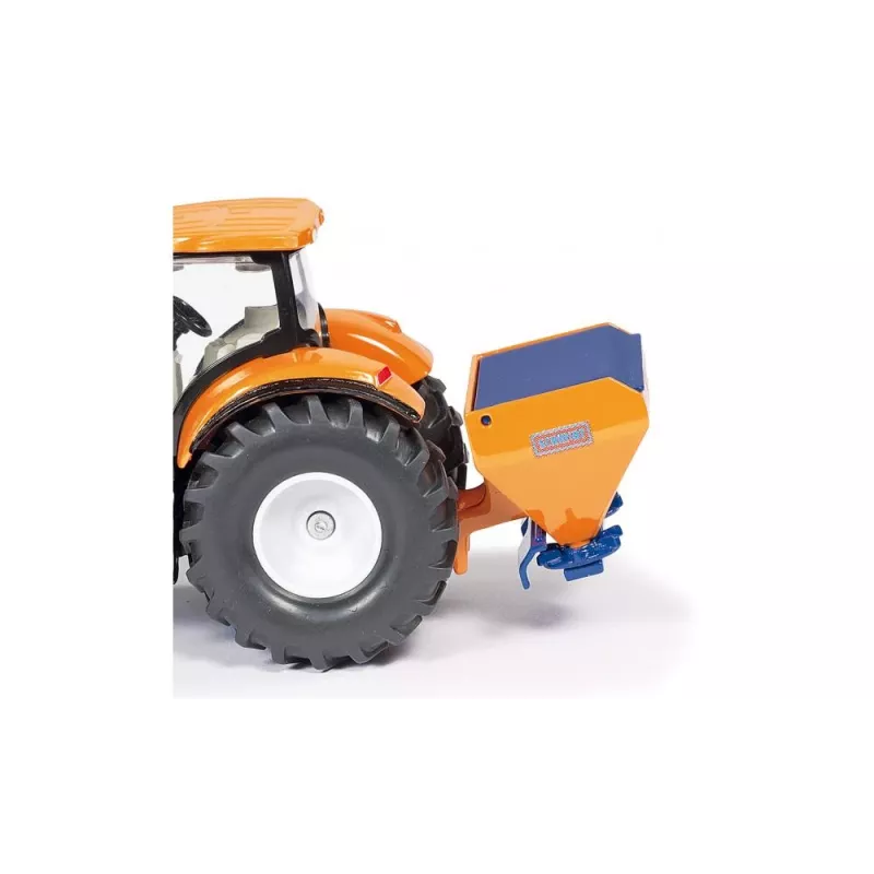 Siku Traktor z pługiem śnieżnym i rozsiewaczem soli, Model traktora, Gotowy do zabawy, 1:50, Metal, Plastik, 3 lat(a), Czarny, Niebieski, Pomarańczowy
