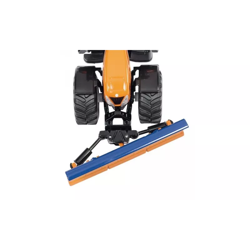 Siku Traktor z pługiem śnieżnym i rozsiewaczem soli, Model traktora, Gotowy do zabawy, 1:50, Metal, Plastik, 3 lat(a), Czarny, Niebieski, Pomarańczowy