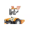 Siku Traktor z pługiem śnieżnym i rozsiewaczem soli, Model traktora, Gotowy do zabawy, 1:50, Metal, Plastik, 3 lat(a), Czarny, Niebieski, Pomarańczowy