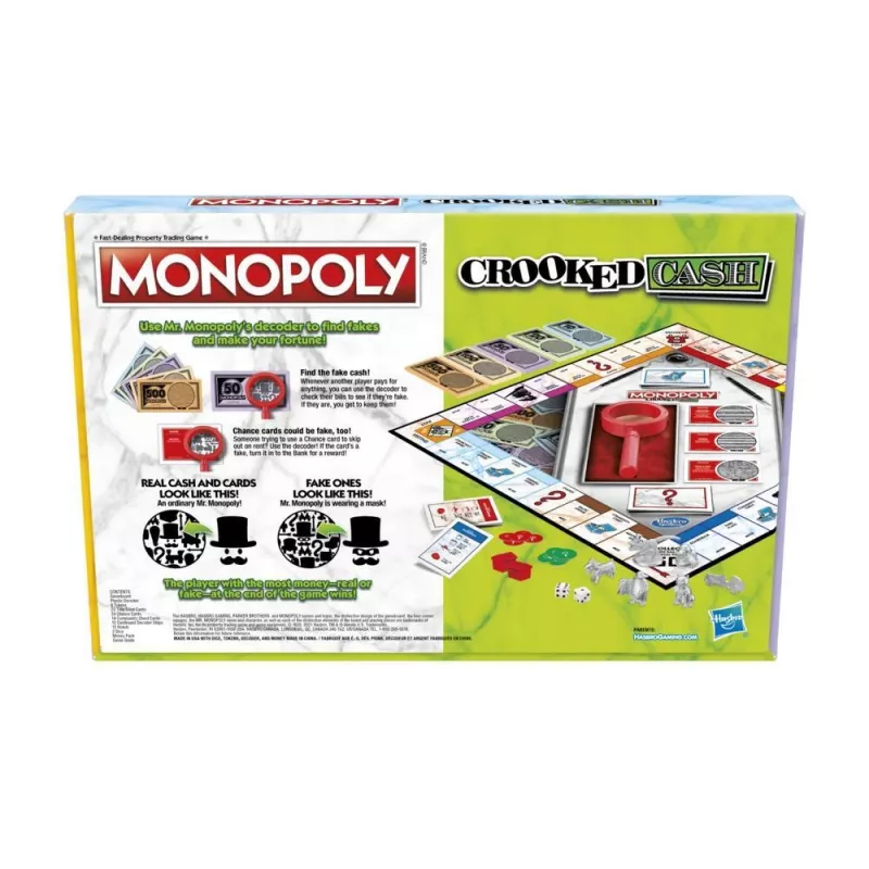 Hasbro Gaming MONOPOLY Gra planszowa Edukacyjna