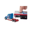 Siku Road Train, Model ciągnika siodłowego z naczepą, Preassembled, 1:87, Metal, Tworzywo sztuczne, 3 yr(s), Niebieski, Czerwony, Biały