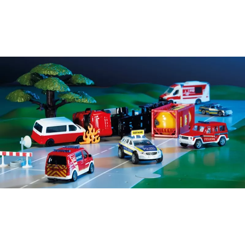 Siku Mercedes-Benz E-Class All Terrain 4X4 Policyjny model radiowozu Składany 1:50