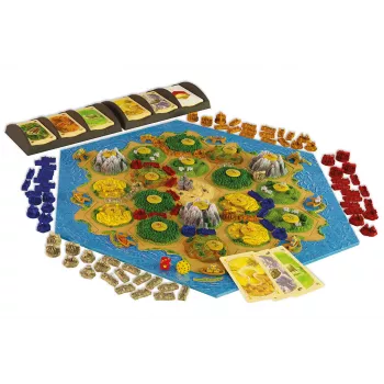 Kosmos Catan - Edycja 3D Gra planszowa Tradycyjna