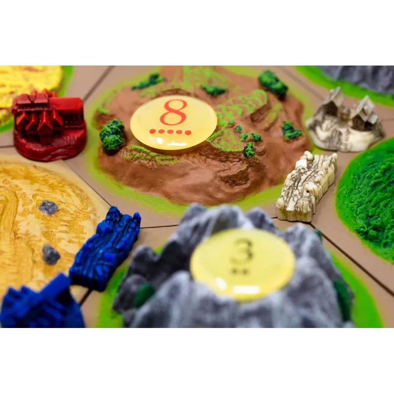 Kosmos Catan - Edycja 3D Gra planszowa Tradycyjna