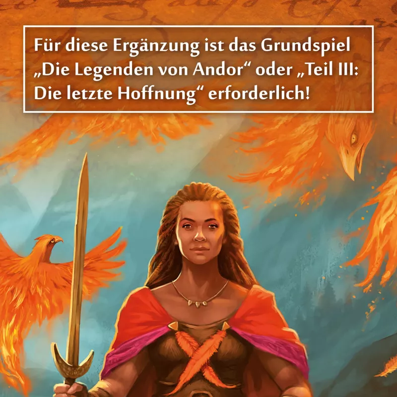 Kosmos Die Legenden von Andor - Magische Helden Gra planszowa Strategia