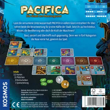 Kosmos Pacifica Gra planszowa Podróżnicza/przygodowa