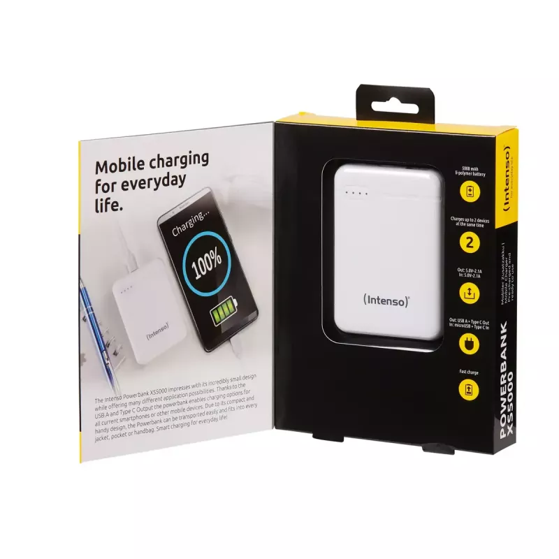 Intenso 7313522 Powerbank litowo-polimerowy 5000 mAh