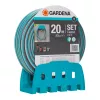 Gardena ścienny uchwyt na wąż z wężem Classic 13 mm (1/2"), 20 m, szary/turkusowy