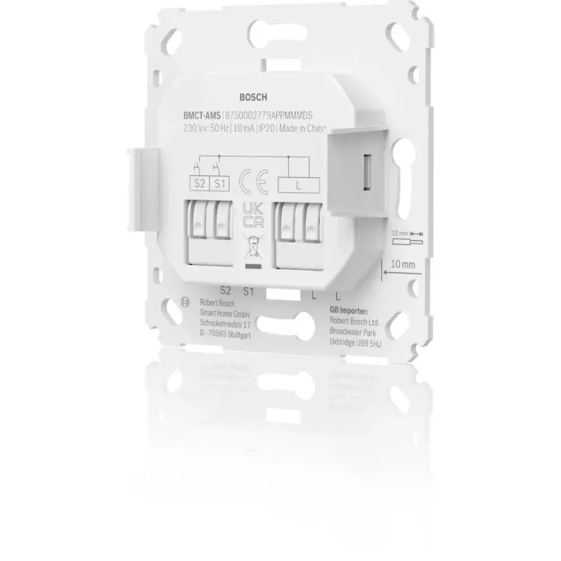 Zestaw przełączników ściennych Bosch Smart Home do inteligentnych siłowników, biały, 4 szt.