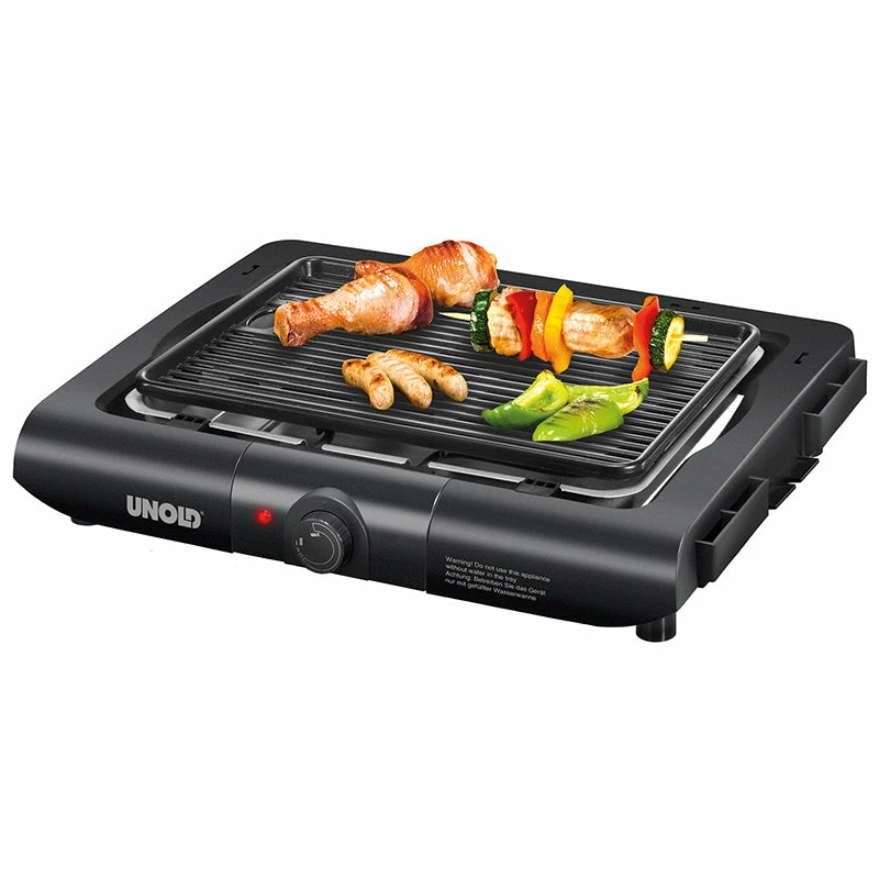 Unold 58565 grill zewnętrzny/barbecue Stół kuchenny Elektryczny Czarny 1600 W