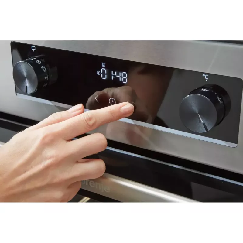 Gorenje GEC6C40WD Kuchenka wolnostojąca elektryczna Płyta ceramiczna Czarny, Biały