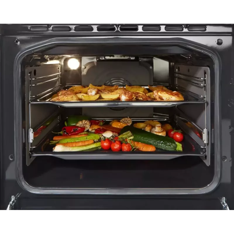 Gorenje GEC6C40WD Kuchenka wolnostojąca elektryczna Płyta ceramiczna Czarny, Biały