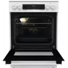 Gorenje GEC6C40WD Kuchenka wolnostojąca elektryczna Płyta ceramiczna Czarny, Biały