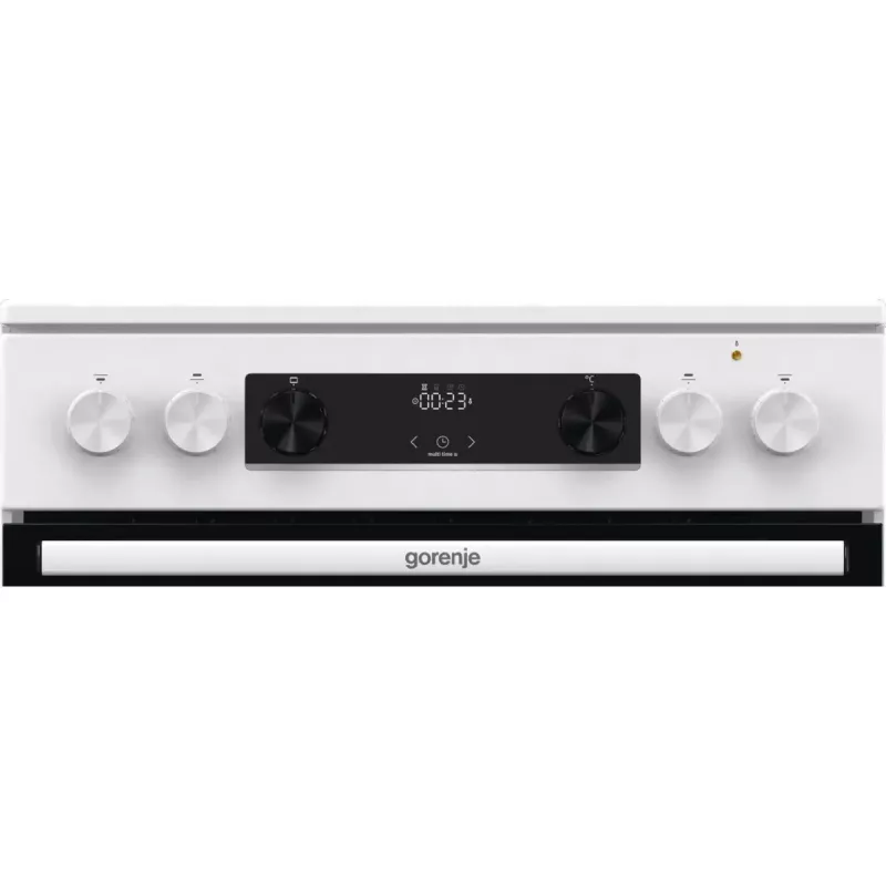Gorenje GEC6C40WD Kuchenka wolnostojąca elektryczna Płyta ceramiczna Czarny, Biały