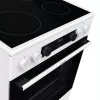 Gorenje GEC6C40WD Kuchenka wolnostojąca elektryczna Płyta ceramiczna Czarny, Biały
