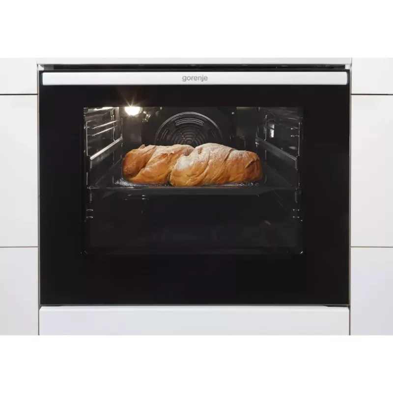 Gorenje GEC6C40WD Kuchenka wolnostojąca elektryczna Płyta ceramiczna Czarny, Biały