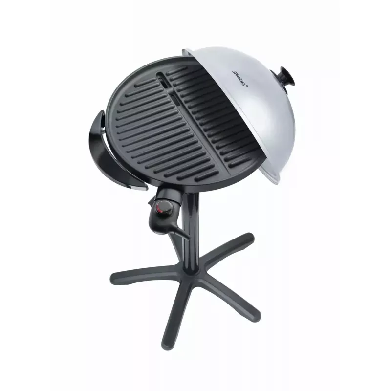 Elektryczny grill Steba VG 250 Kettle czarny srebrny 1800 W