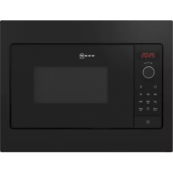 Kuchenka mikrofalowa Neff HLAWG25S3 Czarna Kuchenka mikrofalowa solo Do zabudowy 20 L 800 W