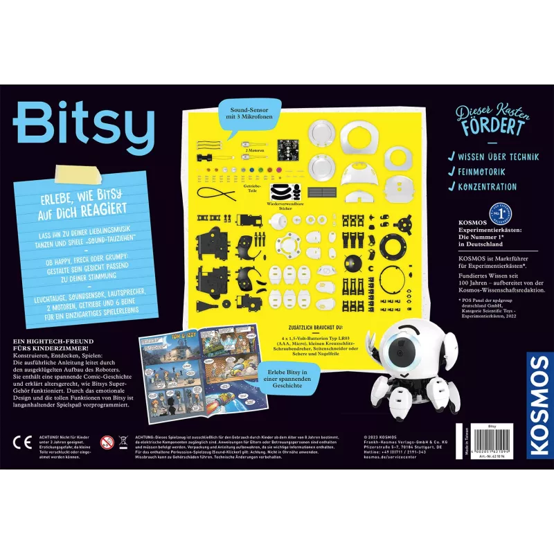 Kosmos Bitsy Gra konstrukcyjna
