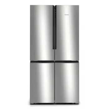 Siemens iQ300 KF96NVPEA lodówka side-by-side Wolnostojąca 605 L Srebrny