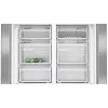 Siemens iQ300 KF96NVPEA lodówka side-by-side Wolnostojąca 605 L Srebrny