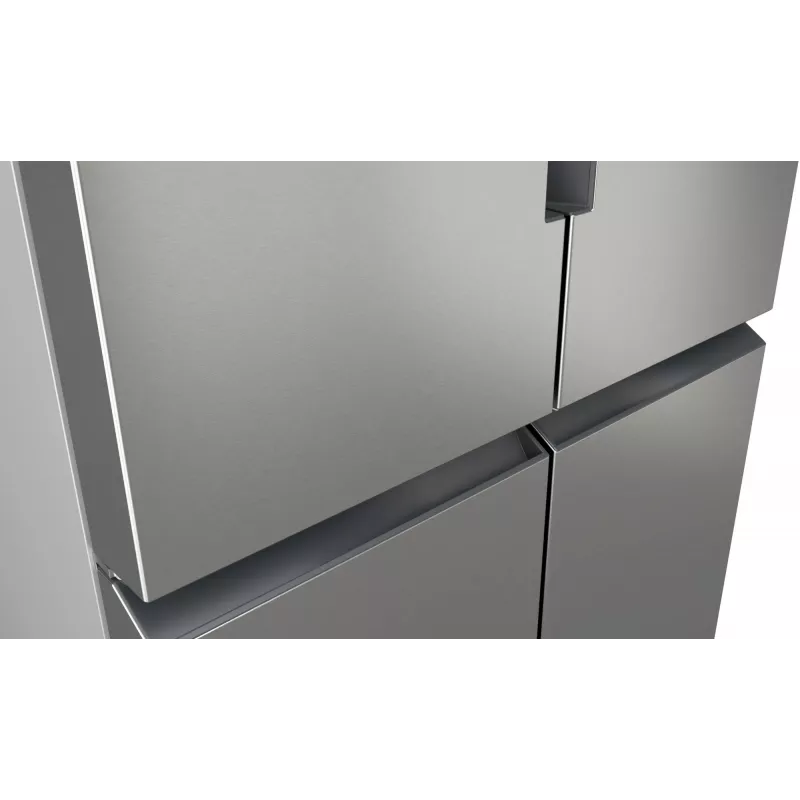 Siemens iQ300 KF96NVPEA lodówka side-by-side Wolnostojąca 605 L Srebrny