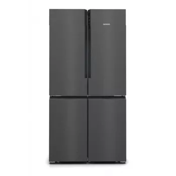 Siemens iQ500 KF96NAXEA lodówka side-by-side Wolnostojąca 605 L Czarny, Stal nierdzewna