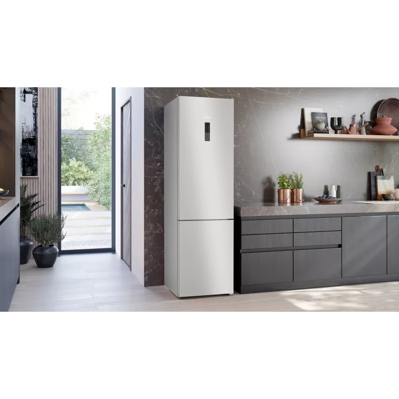 Siemens iQ300 KG39NXICF lodówko-zamrażarka Wolnostojąca 363 L Stal nierdzewna