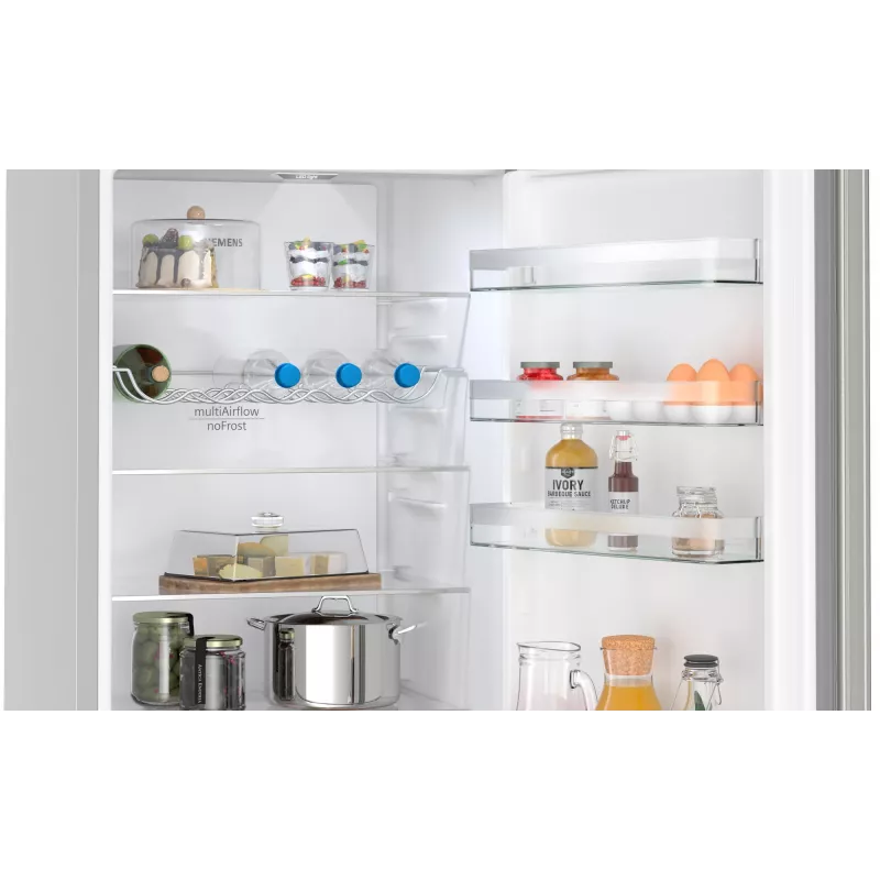 Siemens iQ300 KG39NXICF lodówko-zamrażarka Wolnostojąca 363 L Stal nierdzewna