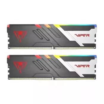 DIMM 64 GB DDR5-5600 (2x 32 GB) Dual-Kit, Arbeitsspeicher schwarz, PVVR564G560C40K, Viper Venom RGB, INTEL XMP