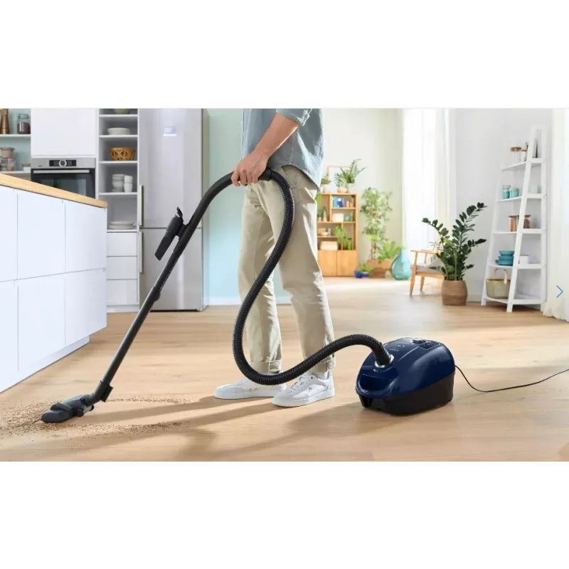 Odkurzacz Bosch Serie 4 BGD38BU2 4 L bezworkowy do odkurzania na sucho 600 W z workiem