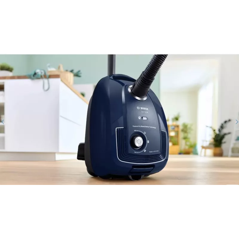 Odkurzacz Bosch Serie 4 BGD38BU2 4 L bezworkowy do odkurzania na sucho 600 W z workiem