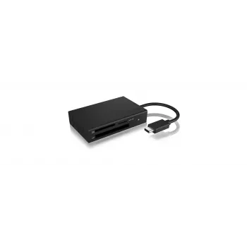Czytnik kart ICY BOX IB-CR401-C3 USB 3.2 Gen 1 (3.1 Gen 1) Type-C Czarny