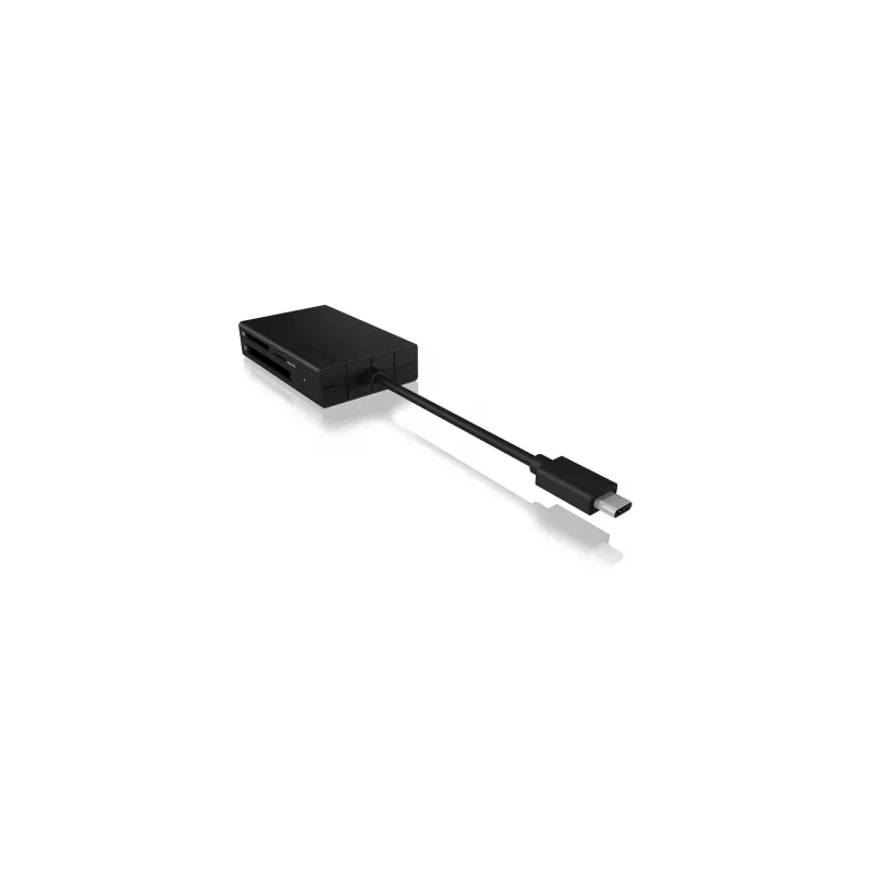 Czytnik kart ICY BOX IB-CR401-C3 USB 3.2 Gen 1 (3.1 Gen 1) Type-C Czarny