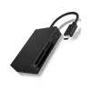 Czytnik kart ICY BOX IB-CR401-C3 USB 3.2 Gen 1 (3.1 Gen 1) Type-C Czarny
