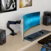 ERGOTRON HX ramię monitorowe biurkowe z przegubem VHD - matowa czerń