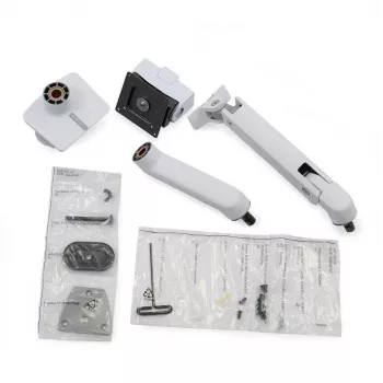 ERGOTRON HX Desk Monitor Arm with VHD Pivot - biały