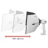 ERGOTRON HX Desk Monitor Arm with VHD Pivot - biały