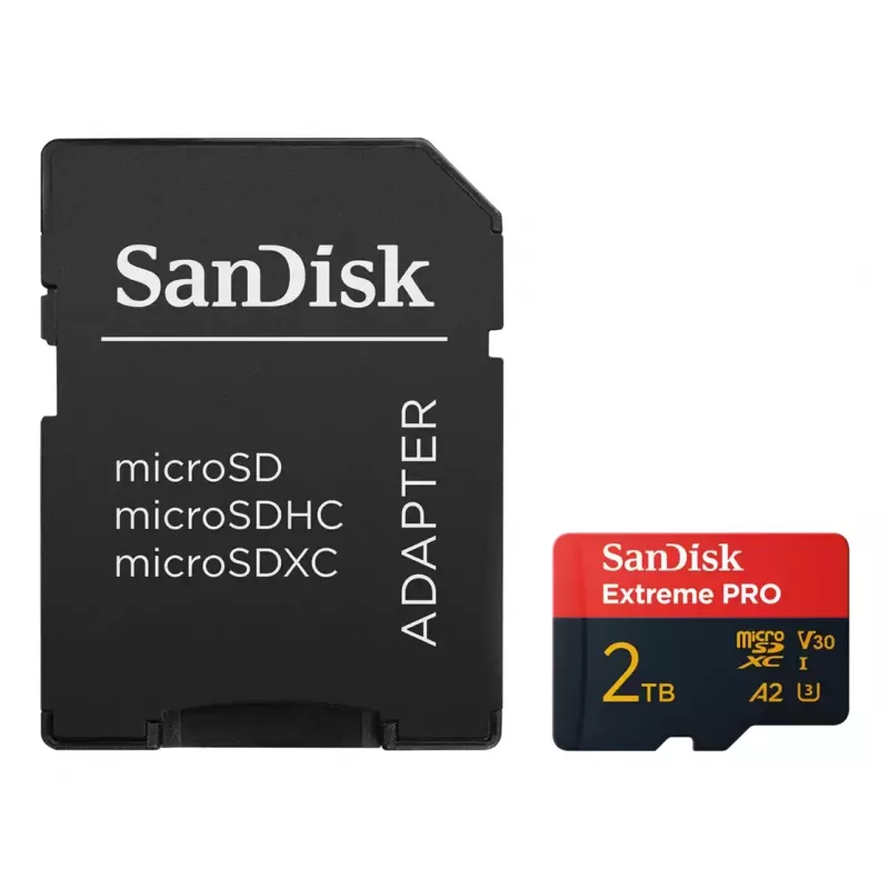 WESTERN DIGITAL Extreme PRO micro SDXC 2TB + adapter SD