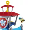 PAW Patrol , Dino Rescue HQ Playset z dźwiękami i ekskluzywną figurką Rexa oraz pojazdem
