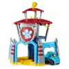 PAW Patrol , Dino Rescue HQ Playset z dźwiękami i ekskluzywną figurką Rexa oraz pojazdem
