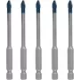 Zestaw wierteł Bosch EXPERT HEX-92608900598 — 5 sztuk do twardej ceramiki