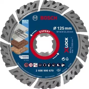 Bosch EXPERT MULTIMATERIAL X-LOCK Tarcza tnąca