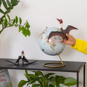 Figurka Schleich Quetzalcoatlus 15028 czarno-brązowo-biała dla dzieci 4+